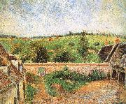 Camille Pissarro Farmer s yard oil on canvas